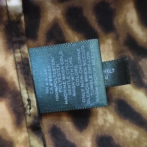 Ralph Lauren animal print tank top size large - Picture 4 of 6